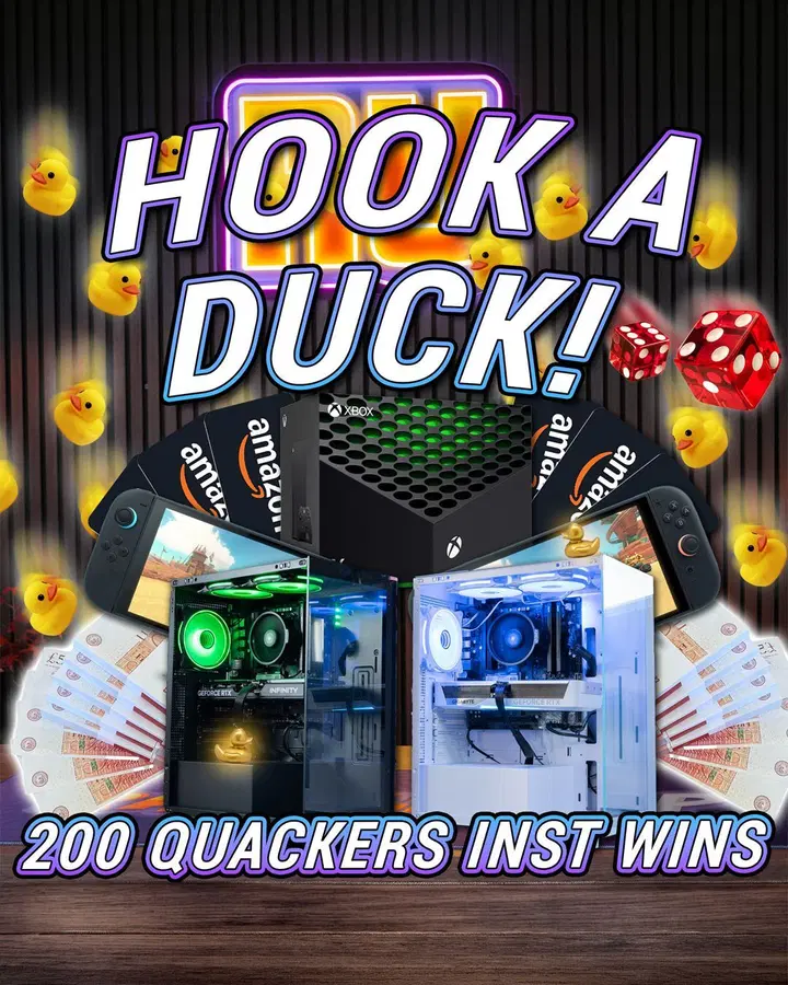HOOK A DUCK | 200 INSTANT WINS!