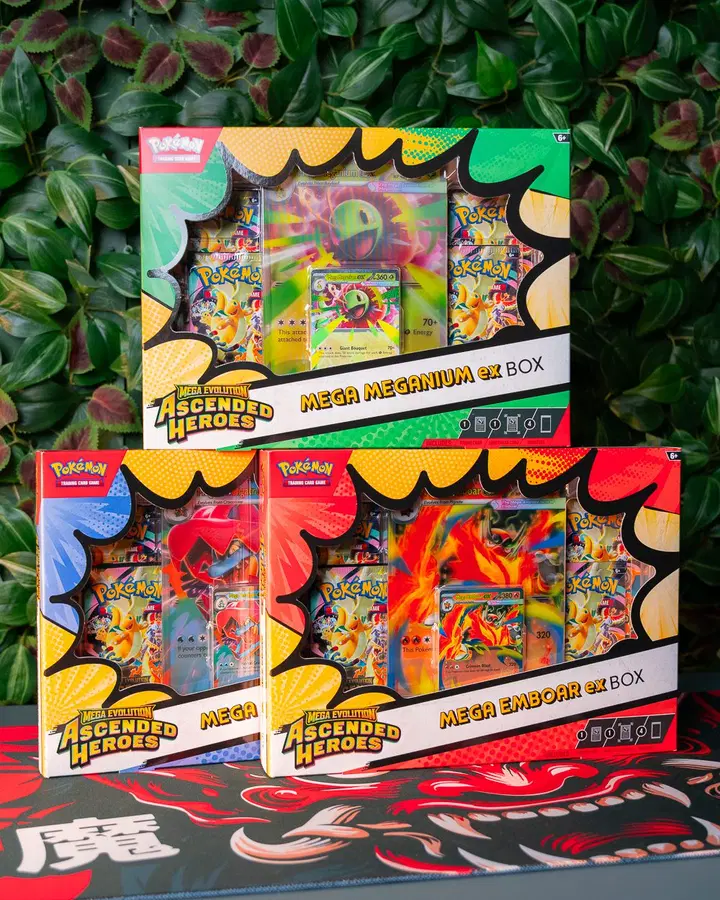 Ascended Heroes Mega ex Box | ALL 3!