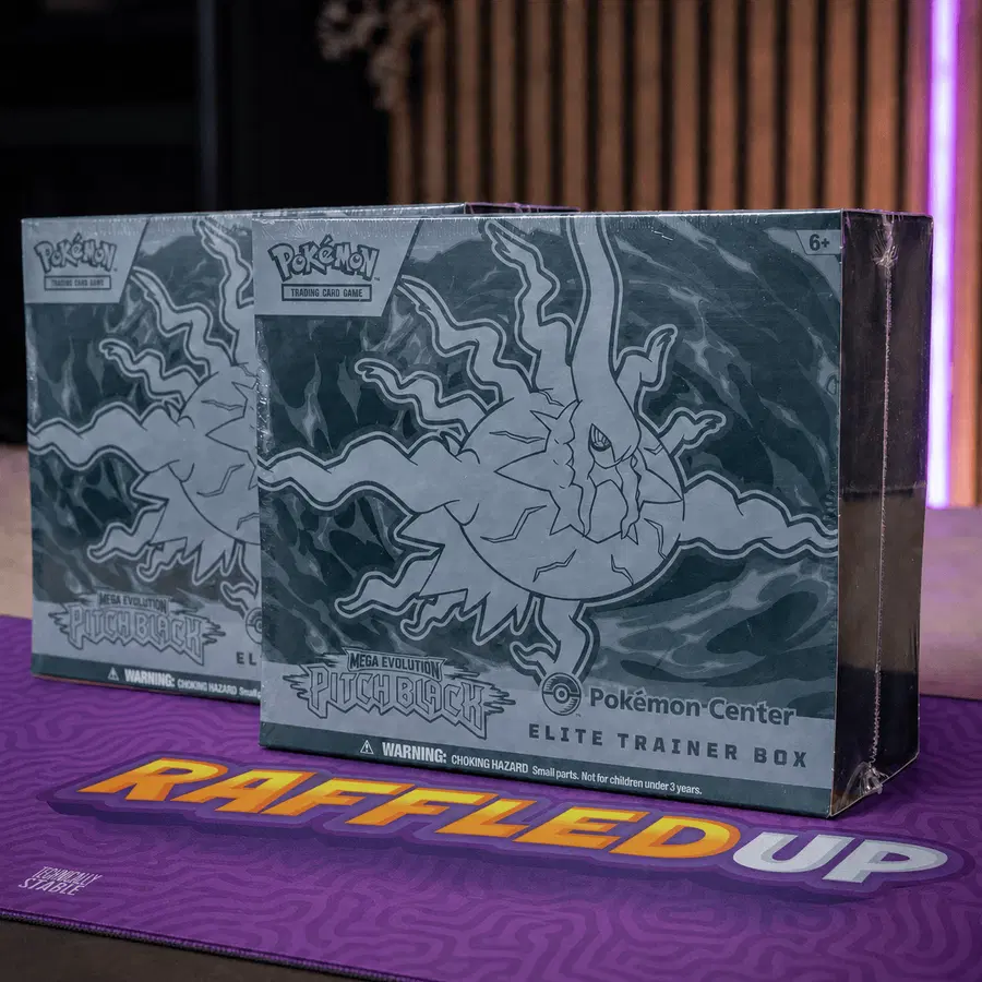 POKÉMON | PITCH BLACK POKEMON CENTER ETB X2
