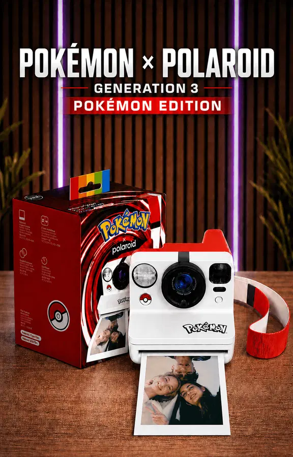 POKÉMON X POLARIOD | NOW INSTANT CAMERA G3