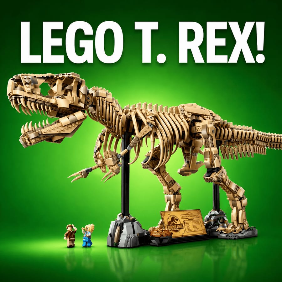 LEGO: TYRANNOSAURUS REX!