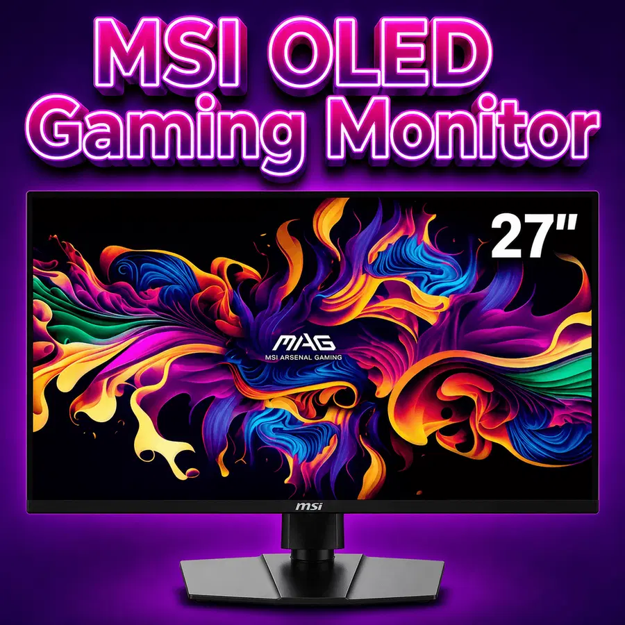 MSI MAG OLED 27″ GAMING MONITOR