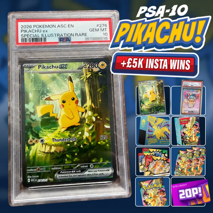 PSA 10 | PIKACHU!