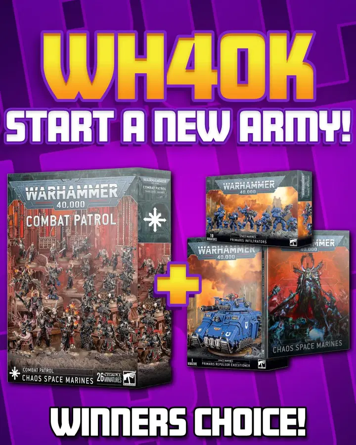 WH40K | Start A New Army – Winners Choice! #2