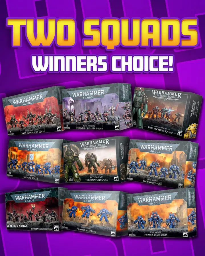 WH40K | Two Squads Winners Choice! #2