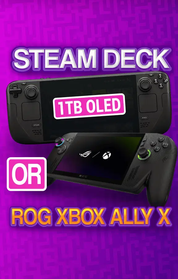 STEAM DECK 1TB OLED OR ROG XBOX ALLY X