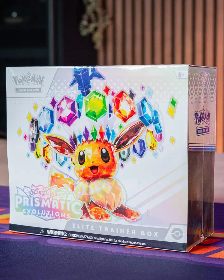 POKÉMON S&V PRISMATIC EVOLUTIONS ETB!