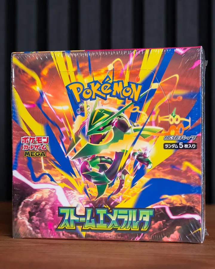 Pokemon Storm Emeralda m6 Japanese Booster Box!