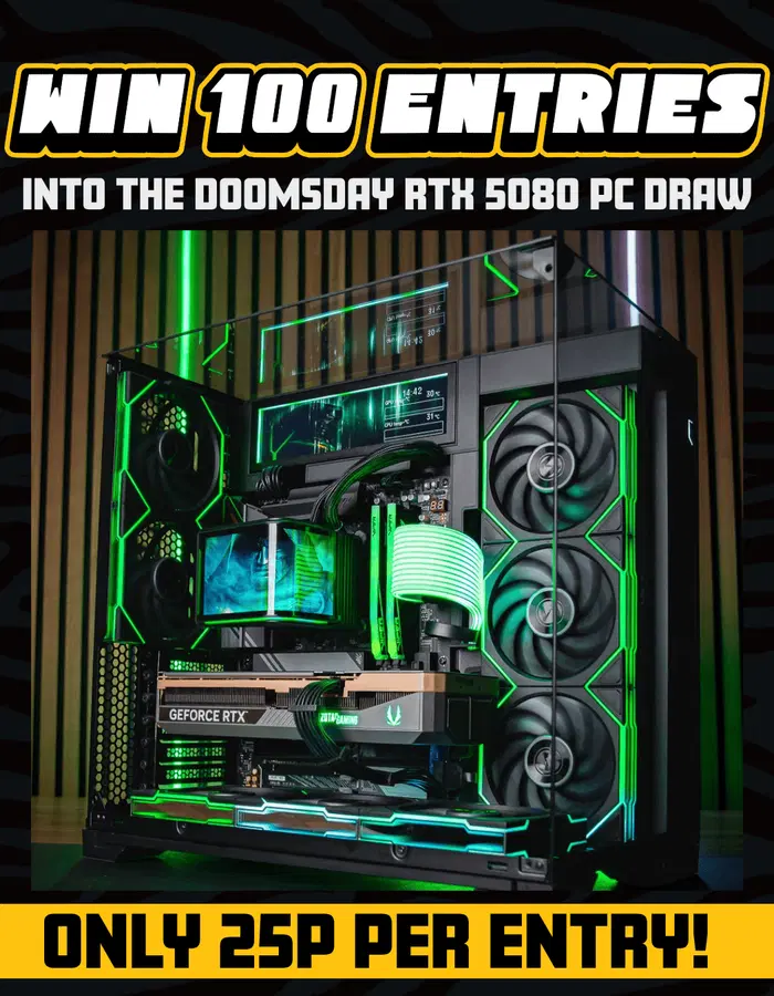 WIN 100 ENTRIES INTO DOOMSDAY 5080 PC COMP | WORTH £199