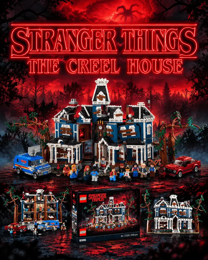LEGO: STRANGER THINGS – THE CREEL HOUSE