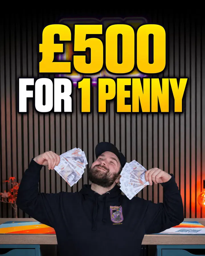 £500 FOR 1 PENNY!