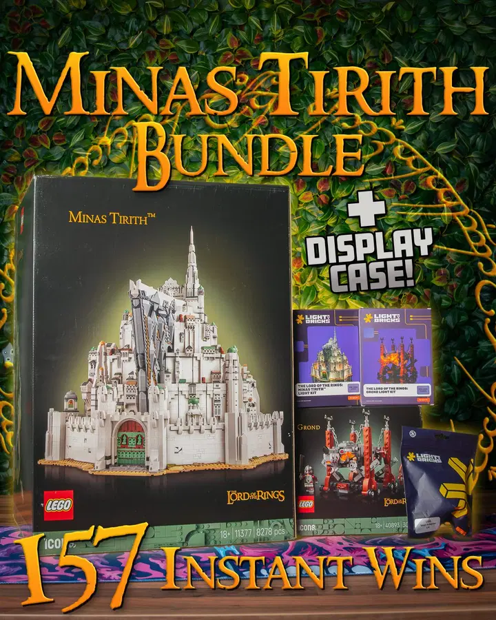 LEGO Minas Tirith Bundle | 157 Inst Wins!