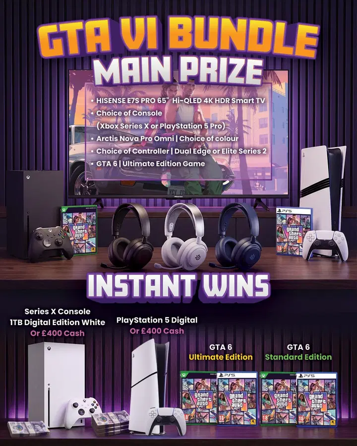 GTA VI GAMING SETUP | £30K+ INST WINS!