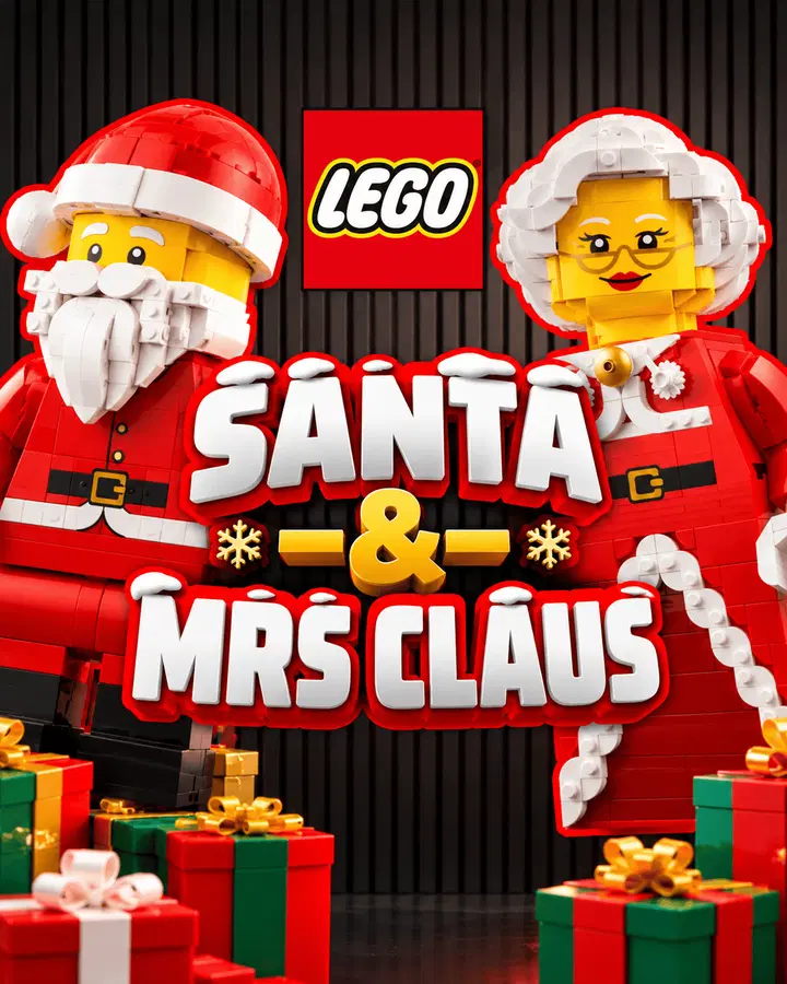 SANTA & MRS CLAUS LEGO SETS