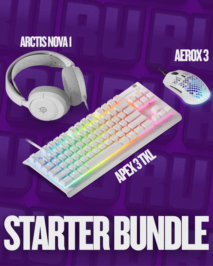 STEELSERIES | STARTER BUNDLE!
