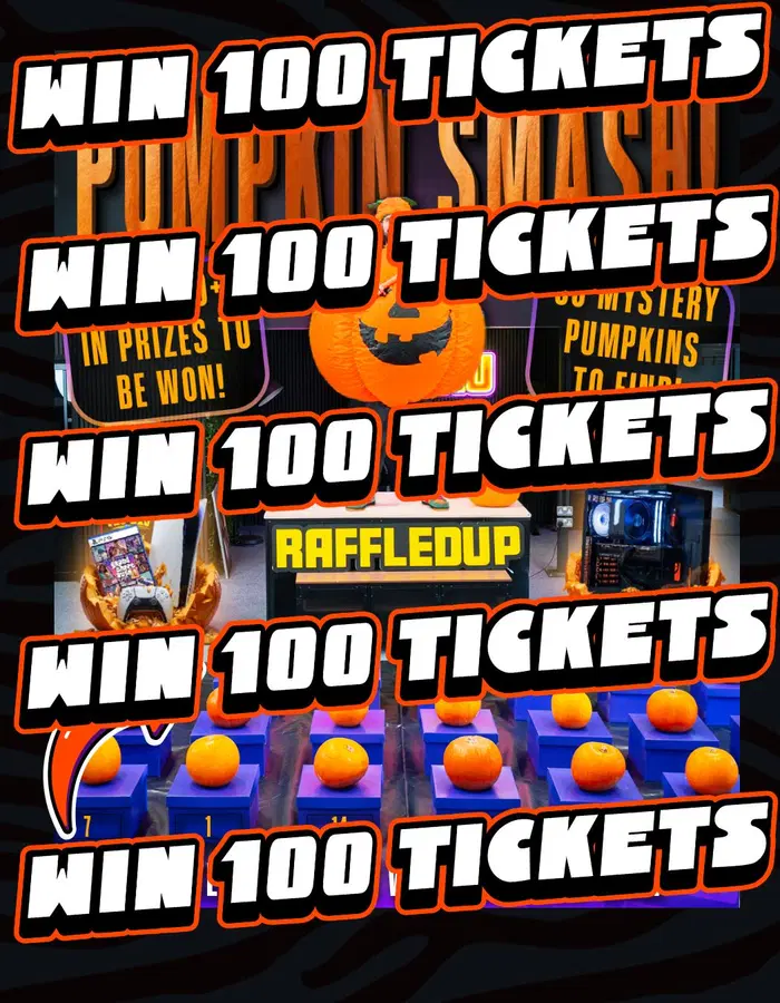 WIN 100 TICKETS | INTO PUMPKIN SMASH!