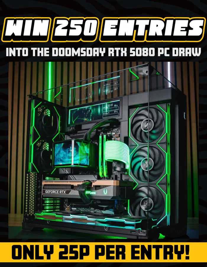 WIN 250 ENTRIES INTO DOOMSDAY 5080 PC COMP | WORTH £497.50