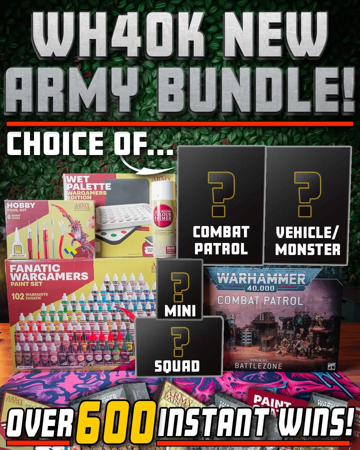WH40K New Army Bundle | 600+ Inst Wins!