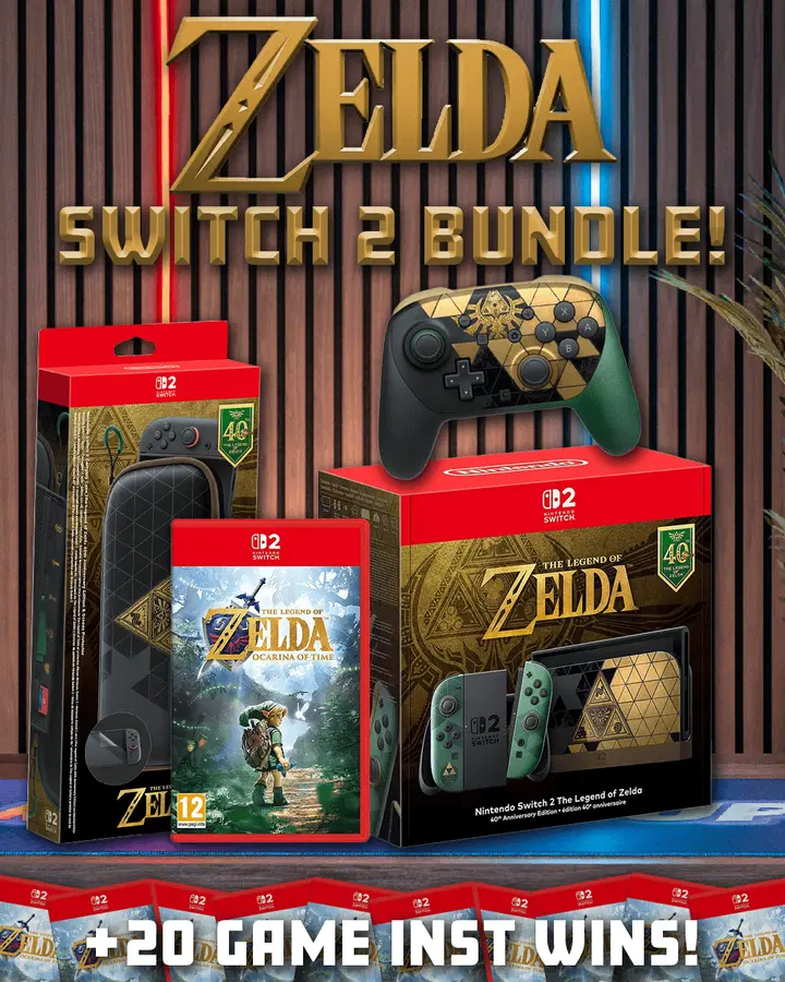 SWITCH 2 ZELDA BUNDLE | 20X INST WINS!