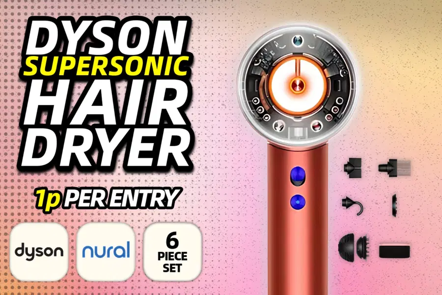 Win A Dyson Supersonic Nural™ Hair Dryer for 1p!