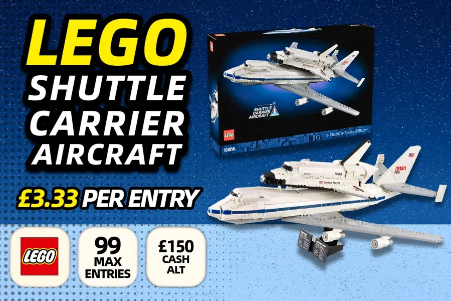 Win This Lego Shuttle Carrier Aircraft!