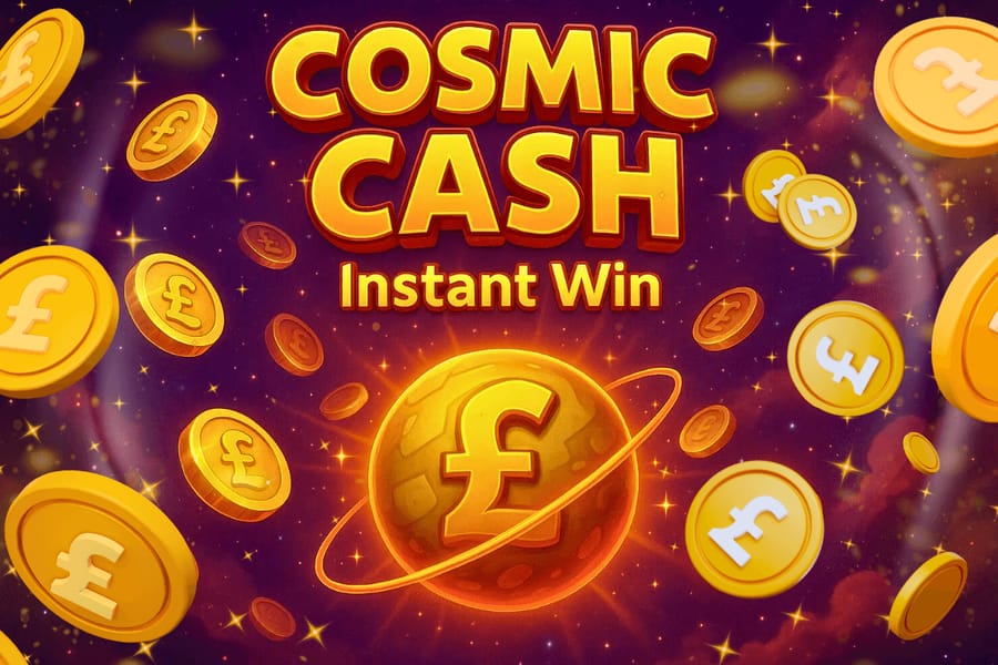 Cosmic Cash 4p Instant Win!