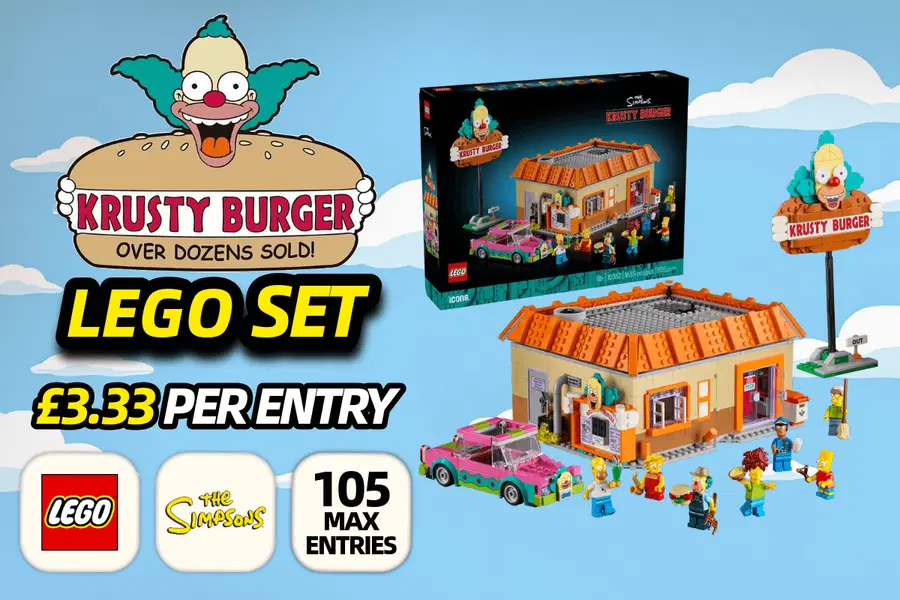 Win This Lego The Simpsons Krusty Burger Set