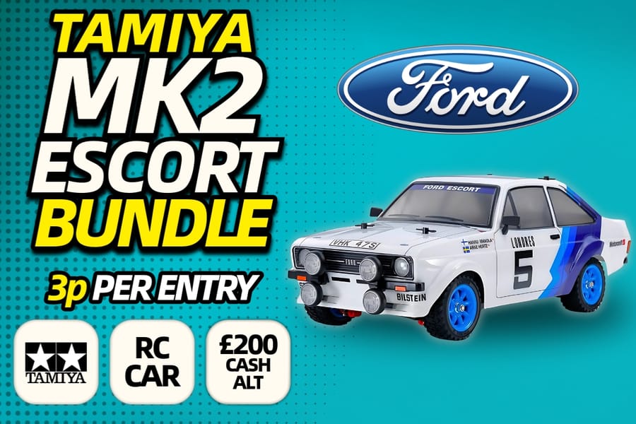 Win This Tamiya MK2 Ford Escort Rally Bundle!