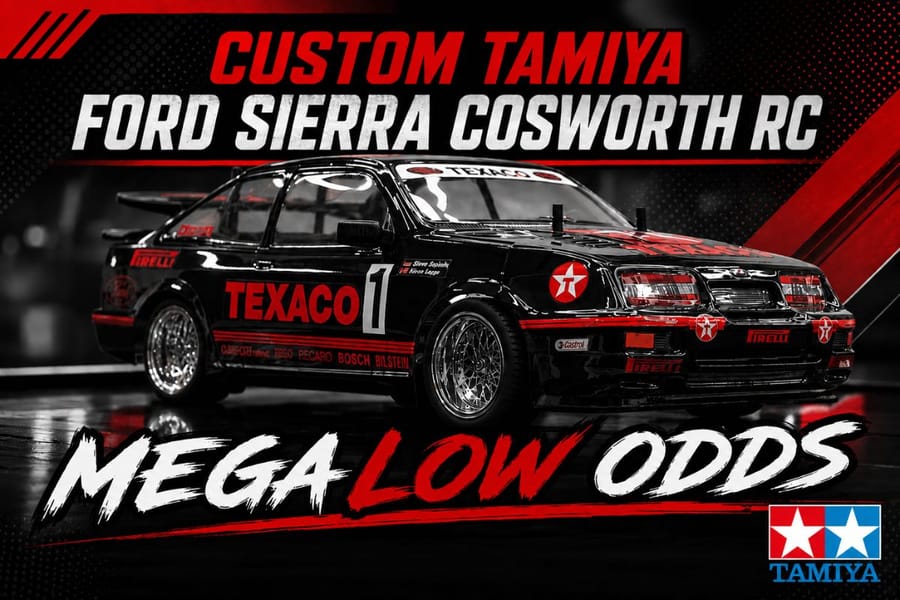 Win This Custom Built Tamiya Ford Sierra Cosworth RC!