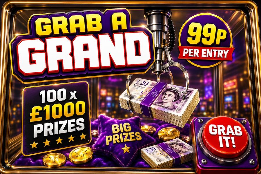 Summer Grab a Grand £100k Instant Win!