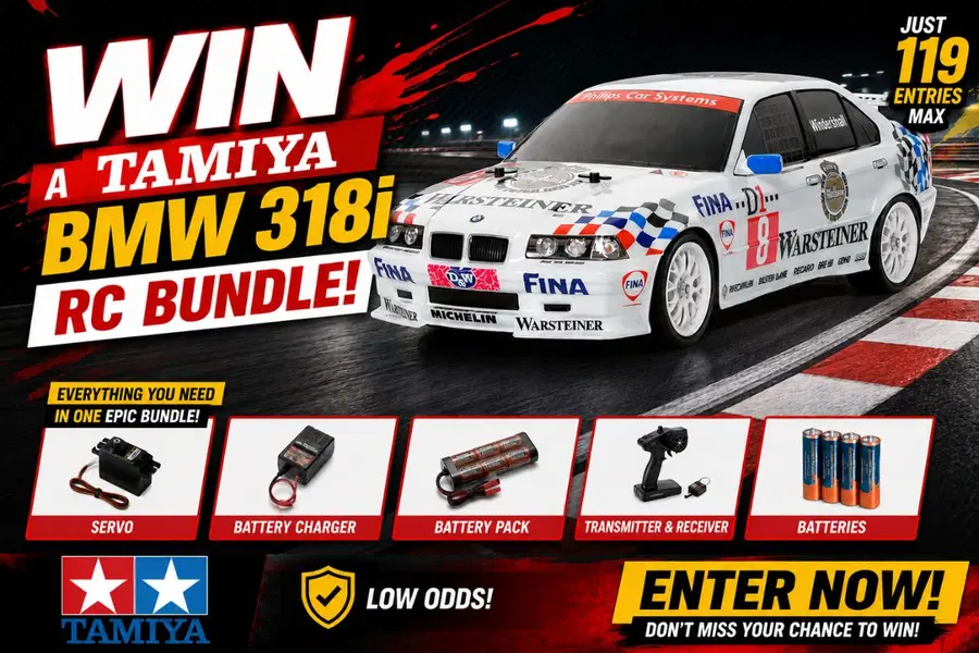 Win This Tamiya BMW 318i STW RC Bundle