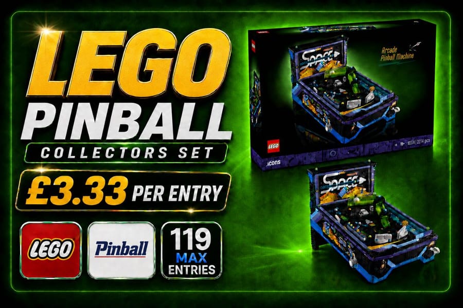 Win This Lego Arcade Pinball Machine Set!