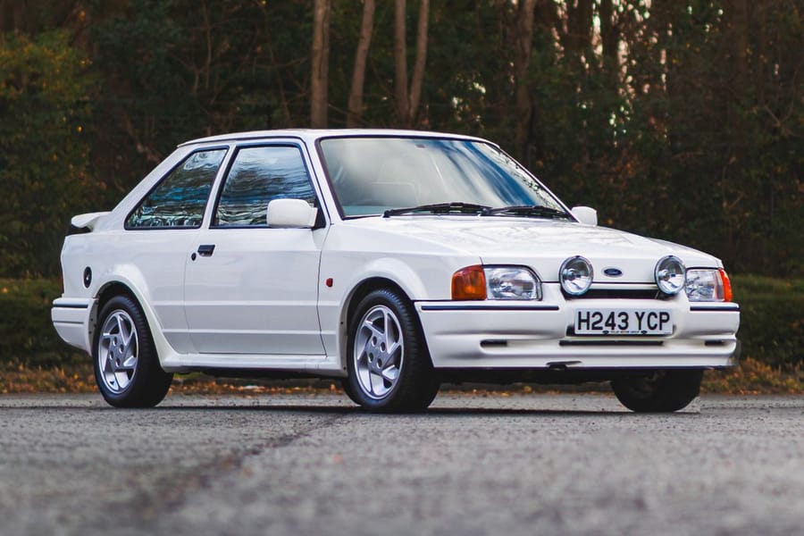 Win This Ford Escort Series 2 RS Turbo!