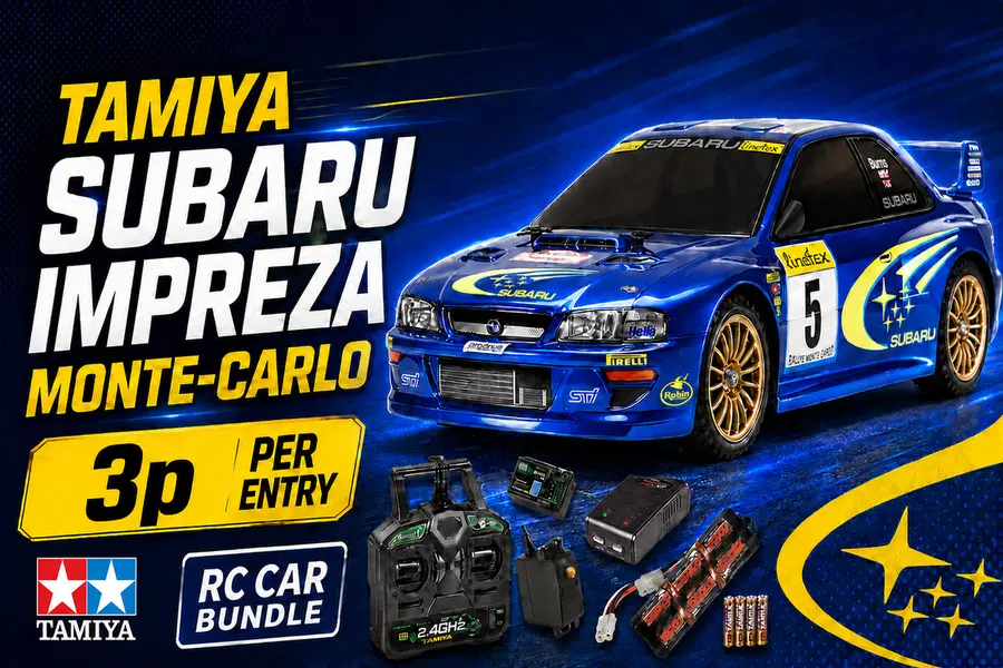 Win This Tamiya Subaru Impreza Bundle