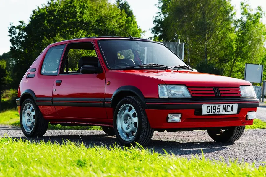 Peugeot 205 1.9 GTI for just 5p!