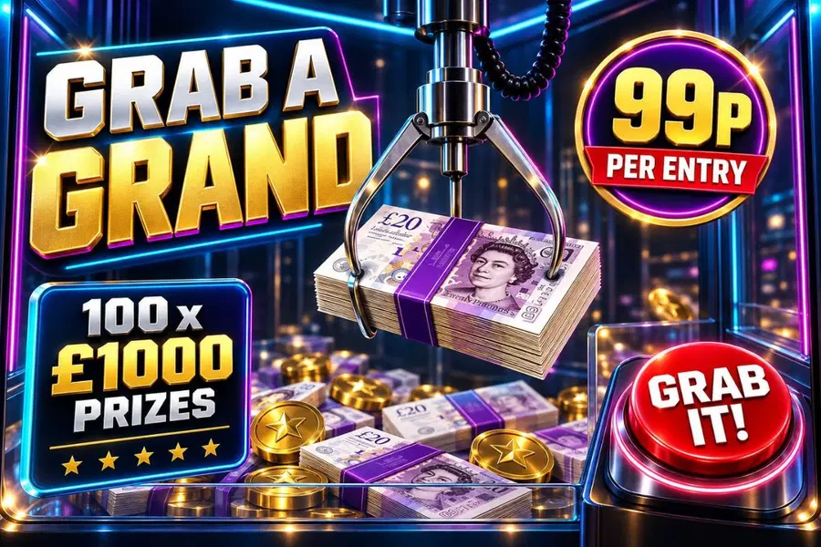 Grab a Grand £100k Instant Win!
