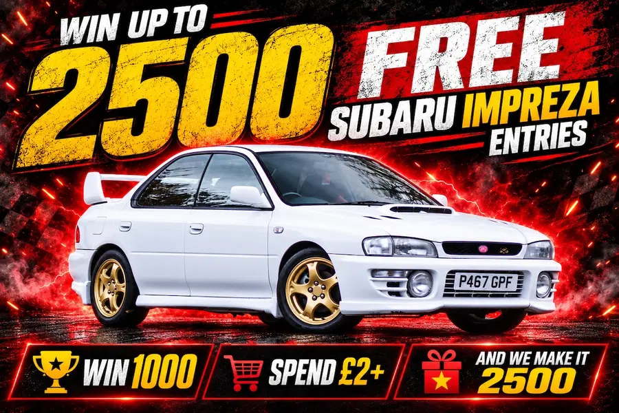 FREE – Win Up To 2500 Subaru Impreza Entries
