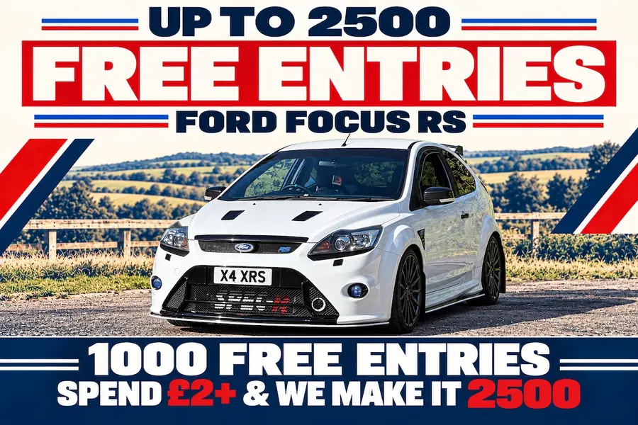 FREE – Win Up To 2500 Focus RS Entries