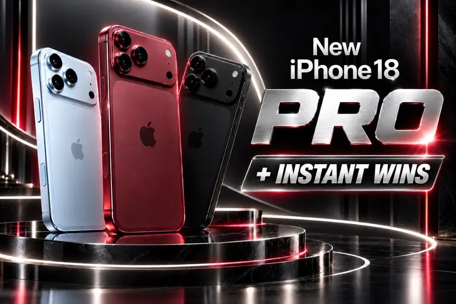 Win This iPhone 18 Pro + INSTANT WINS!