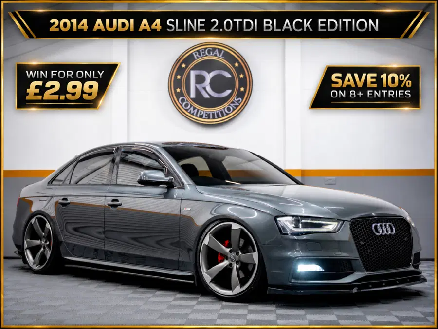 2014 AUDI A4 SLINE BLACK EDITION 2.0TDI
