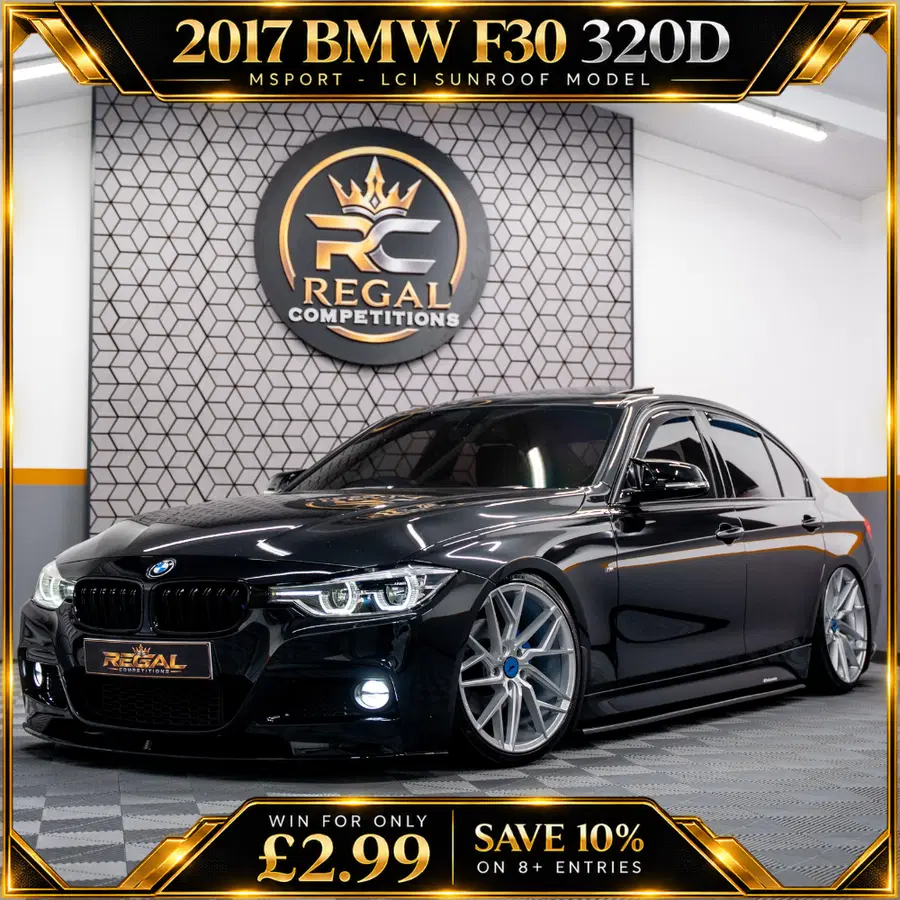 2017 BMW F30 320D MSPORT- LCI SUNROOF MODEL