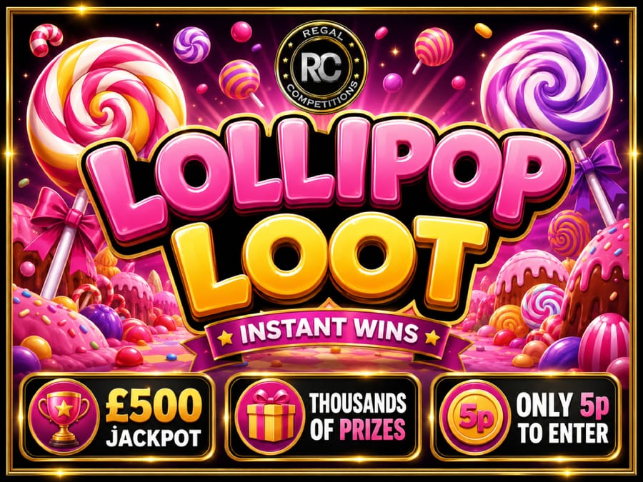 5P LOLLIPOP LOOT INSTANT WINS