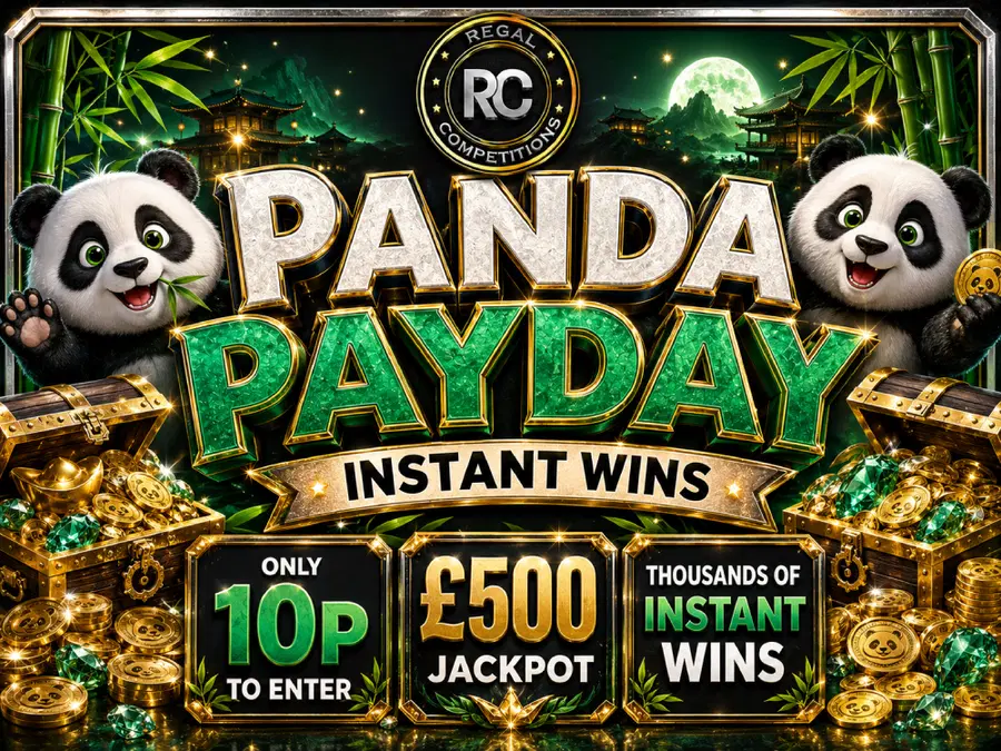 10P PANDA PAYDAY INSTANT WINS