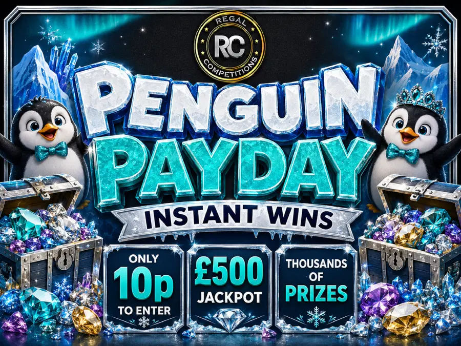 10P PENGUIN PAYDAY INSTANT WINS
