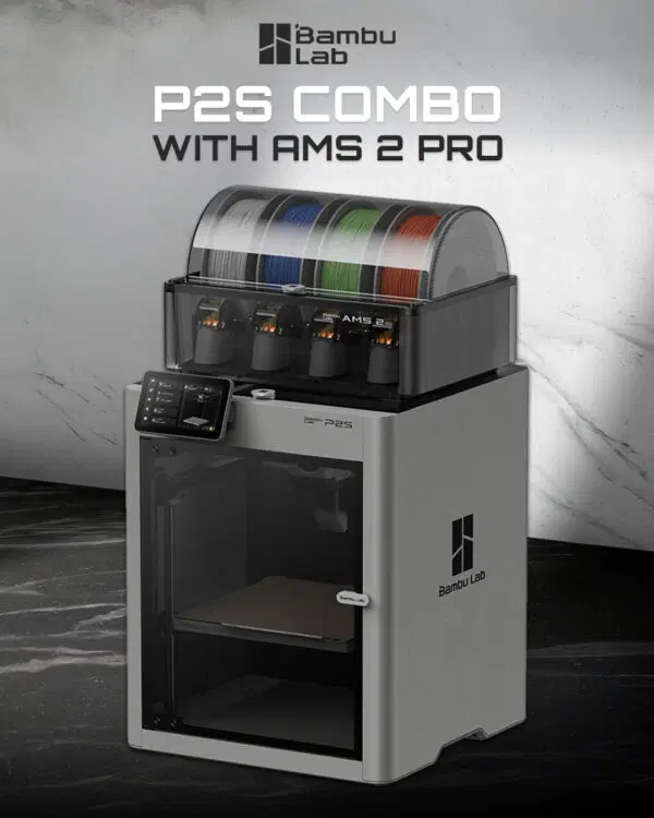 Bambu Lab P2S Combo 3D Printer with AMS 2 Pro