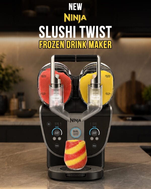 New NINJA SLUSHi Twist Frozen Drink Maker