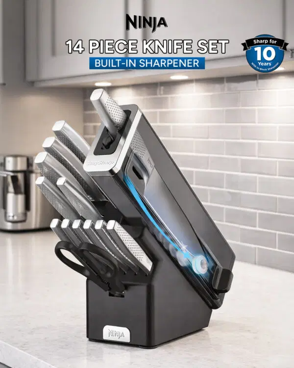 Ninja StaySharp 14 Piece Stainless Steel Knife Set