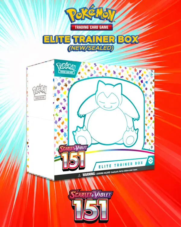 Pokemon TCG 151 Elite Trainer Box (New/Sealed)