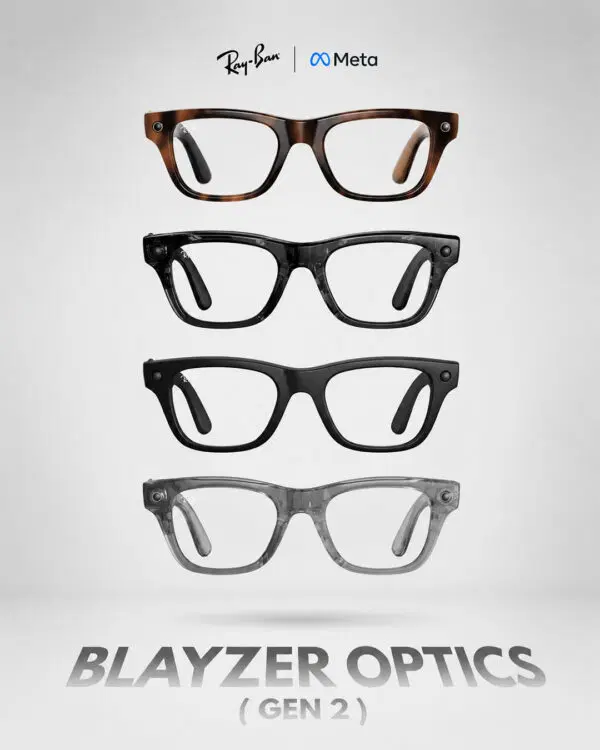Meta Rayban Blayzer Optics (Gen 2)