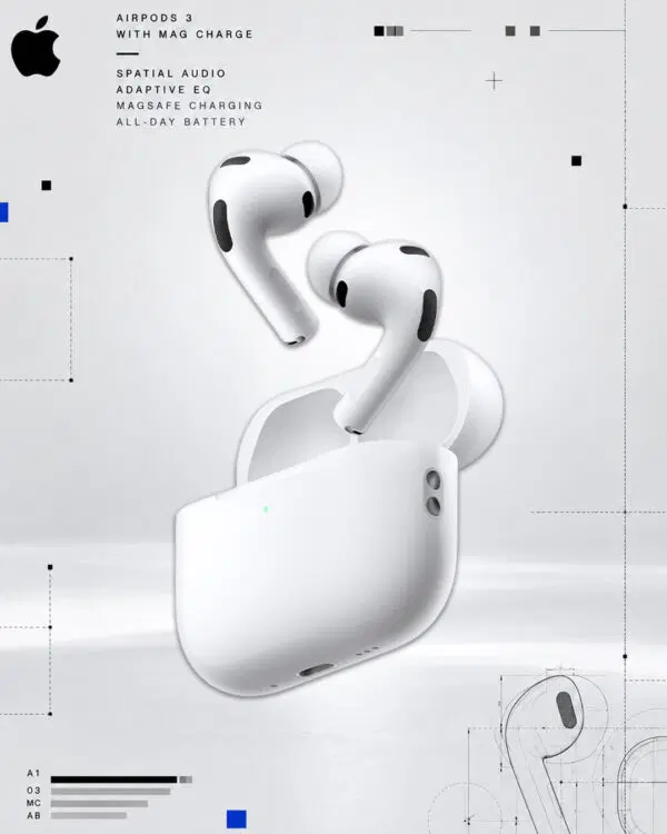 New AirPods Pro 3 with MagSafe Charging Case